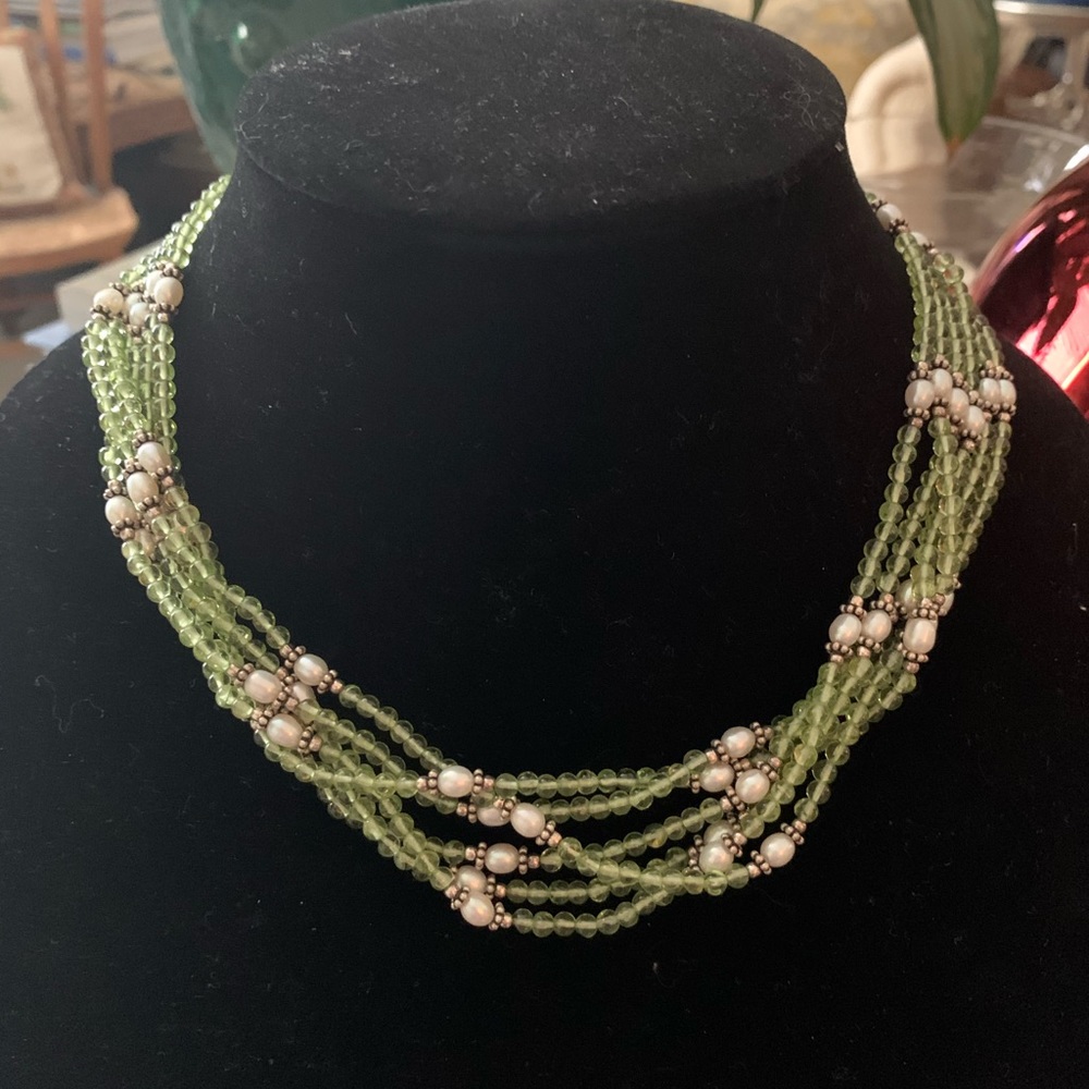 Honora Pearl and Stone Necklace - Picture 2 of 3
